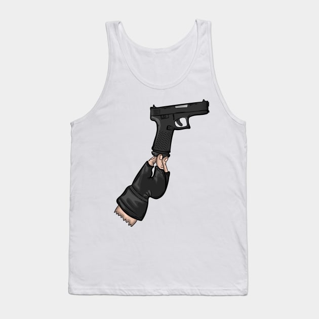 italian pistol joke Tank Top by Scrapyardigan